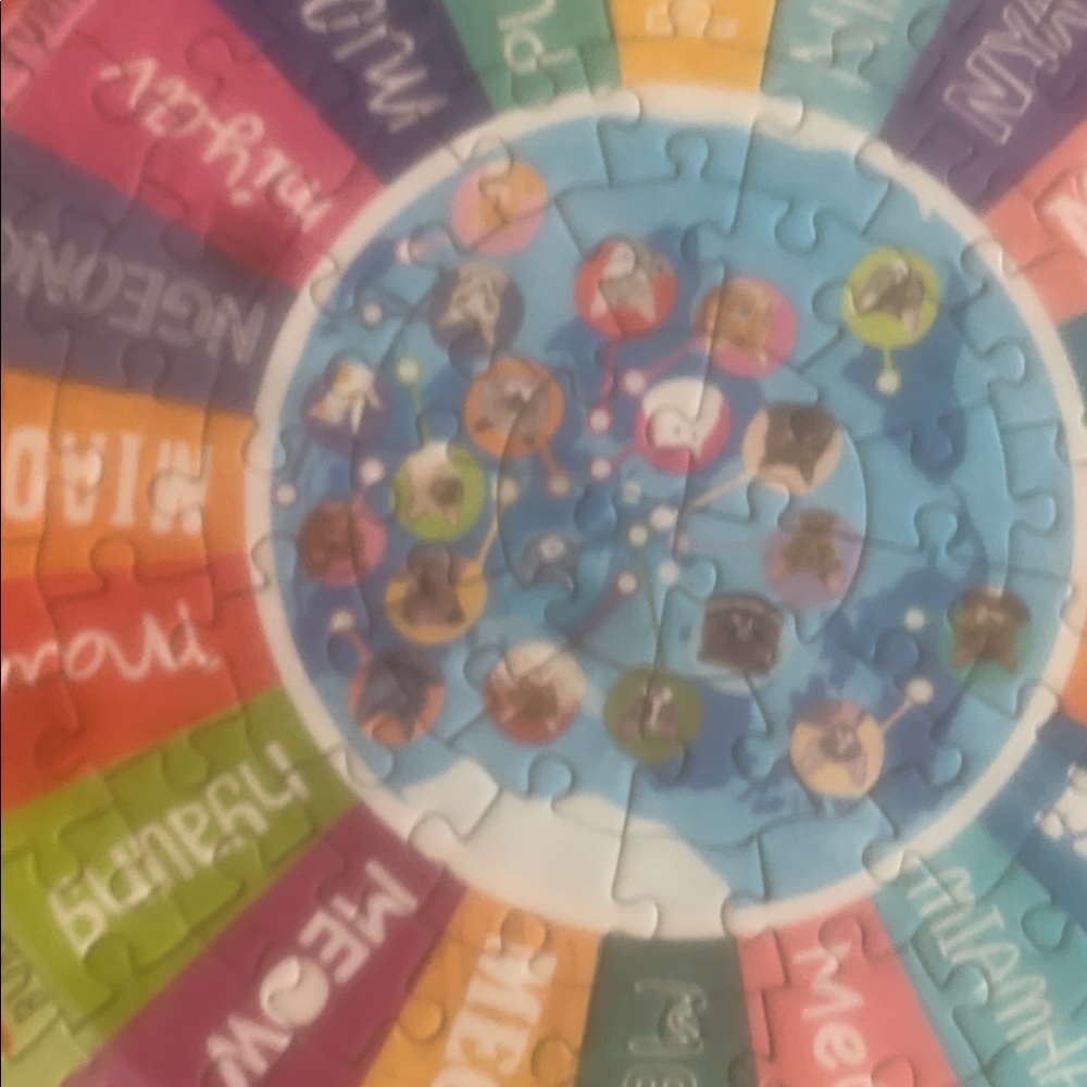 Puzzle by eeboo. 500ct. Cats of the World. - Picture 3 of 12